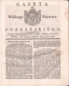 Gazeta Wielkiego Xięstwa Poznańskiego 1835.01.17 Nr14