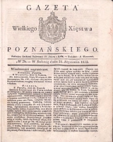 Gazeta Wielkiego Xięstwa Poznańskiego 1835.01.31 Nr26