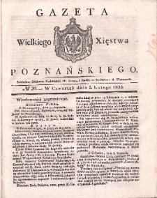 Gazeta Wielkiego Xięstwa Poznańskiego 1835.02.05 Nr30