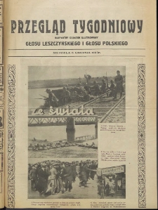 Przegląd Tygodniowy: bezpłatny dodatek ilustrowany Głosu Leszczyńskiego i Głosu Polskiego 1931.12.06