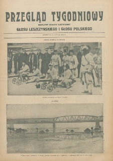 Przegląd Tygodniowy: bezpłatny dodatek ilustrowany Głosu Leszczyńskiego i Głosu Polskiego 1932.02.21