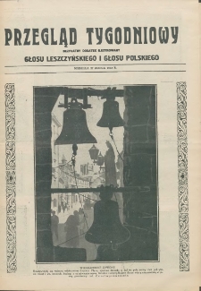 Przegląd Tygodniowy: bezpłatny dodatek ilustrowany Głosu Leszczyńskiego i Głosu Polskiego 1932.03.27