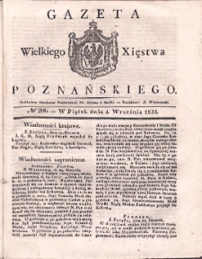 Gazeta Wielkiego Xięstwa Poznańskiego 1835.09.04 Nr206