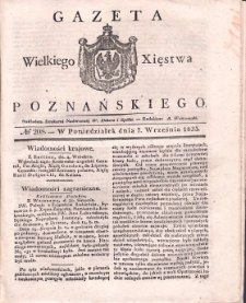 Gazeta Wielkiego Xięstwa Poznańskiego 1835.09.07 Nr208