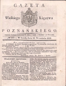 Gazeta Wielkiego Xięstwa Poznańskiego 1835.09.23 Nr222