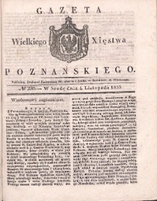 Gazeta Wielkiego Xięstwa Poznańskiego 1835.11.04 Nr258