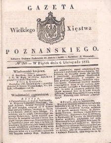 Gazeta Wielkiego Xięstwa Poznańskiego 1835.11.06 Nr260