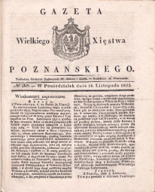 Gazeta Wielkiego Xięstwa Poznańskiego 1835.11.16 Nr268