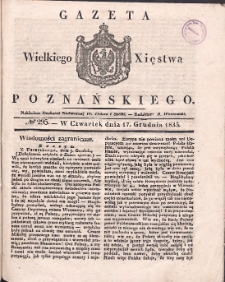 Gazeta Wielkiego Xięstwa Poznańskiego 1835.12.17 Nr295