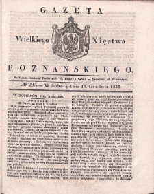 Gazeta Wielkiego Xięstwa Poznańskiego 1835.12.19 Nr297