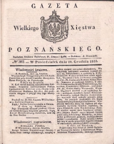 Gazeta Wielkiego Xięstwa Poznańskiego 1835.12.28 Nr302