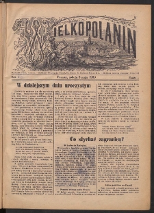 Wielkopolanin 1930.05.03 R.1 Nr1