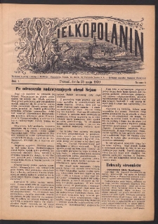 Wielkopolanin 1930.05.28 R.1 Nr8