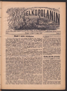 Wielkopolanin 1930.05.31 R.1 Nr9