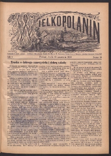 Wielkopolanin 1930.09.10 R.1 Nr38