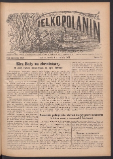 Wielkopolanin 1931.09.09 r.zał.1846 Nr72
