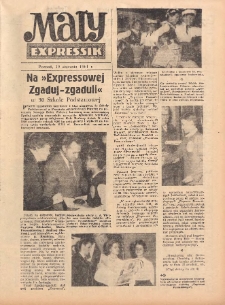 Mały Expressik: Bezpłatny dodatek "Expressu Poznańskiego" 1961.01.19