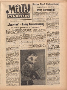 Mały Expressik: Bezpłatny dodatek "Expressu Poznańskiego" 1961.09.14