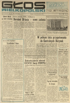 Głos Wielkopolski. 1974.06.22 R.30 nr147 Wyd.A