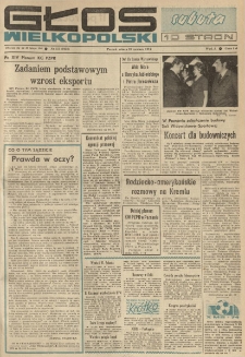 Głos Wielkopolski. 1974.06.29 R.30 nr153 Wyd.A