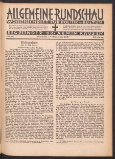 Allgemeine Rundschau: Wochenschrift für Politik und Kultur 1927.12.17 Jg. 24 Nr50