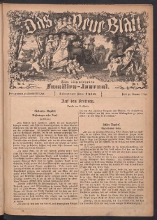 Das Neue Blatt: ein illustriertes Familien-Journal 1870 Bd. 1 Nr4