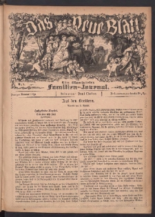 Das Neue Blatt: ein illustriertes Familien-Journal 1870 Bd. 1 Nr8