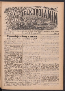 Wielkopolanin 1931.11.11 r.zał.1846 Nr90