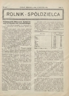 Rolnik-Sp&oacute;łdzielca 1928.12.23 R.5 Nr26