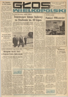 Głos Wielkopolski. 1974.08.14 R.30 nr191 Wyd.A