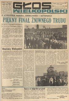 Głos Wielkopolski. 1974.09.10 R.30 nr213 Wyd.A