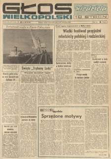 Głos Wielkopolski. 1974.09.15-16 R.30 nr218 Wyd.A