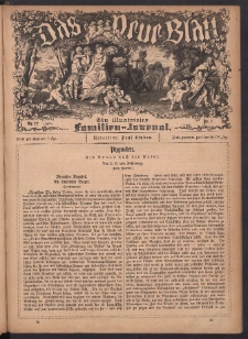 Das Neue Blatt: ein illustriertes Familien-Journal 1870 Bd. 1 Nr22