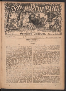 Das Neue Blatt: ein illustriertes Familien-Journal 1870 Bd. 2 Nr31