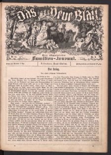 Das Neue Blatt: ein illustriertes Familien-Journal 1870 Bd. 2 Nr34