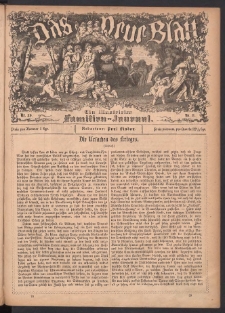 Das Neue Blatt: ein illustriertes Familien-Journal 1870 Bd. 2 Nr39