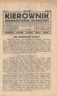 Kierownik Stowarzyszeń Młodzieży 1924.05 R.3 Nr5