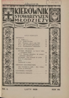 Kierownik Stowarzyszeń Młodzieży 1928.02 R.7 Nr2