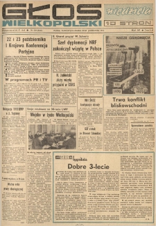Głos Wielkopolski. 1973.10.21-22 R.29 nr250 Wyd.AB
