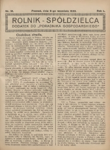 Rolnik-Sp&oacute;łdzielca 1925.09.06 R.2 Nr18