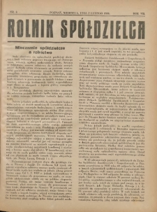 Rolnik-Sp&oacute;łdzielca 1930.02.02 R.7 Nr3