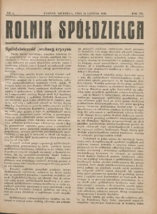 Rolnik-Sp&oacute;łdzielca 1930.02.14 R.7 Nr4
