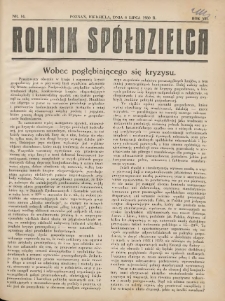 Rolnik-Sp&oacute;łdzielca 1930.07.06 R.7 Nr14
