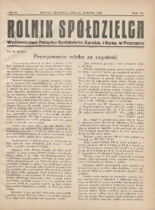 Rolnik-Sp&oacute;łdzielca 1930.08.31 R.7 Nr18