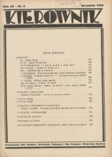 Kierownik: czasopismo Kat. Związku Młodzieży Żeńskiej i Kat. Związku Młodzieży Męskiej 1936.09 R.15 Nr9