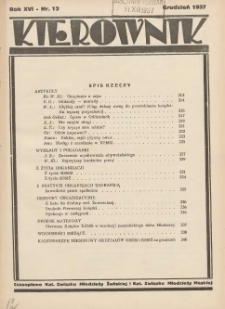 Kierownik: czasopismo Kat. Związku Młodzieży Żeńskiej i Kat. Związku Młodzieży Męskiej 1936.12 R.15 Nr12