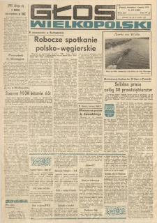 Głos Wielkopolski. 1974.08.08 R.30 nr186 Wyd.AB