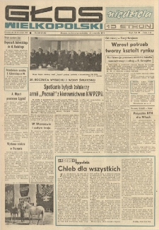 Głos Wielkopolski. 1974.09.01-02 R.30 nr206 Wyd.AB