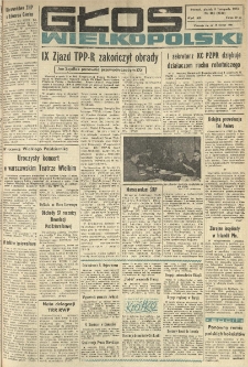 Głos Wielkopolski. 1974.11.08 R.30 nr261 Wyd.AB