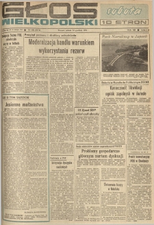 Głos Wielkopolski. 1974.12.14 R.30 nr292 Wyd.AB